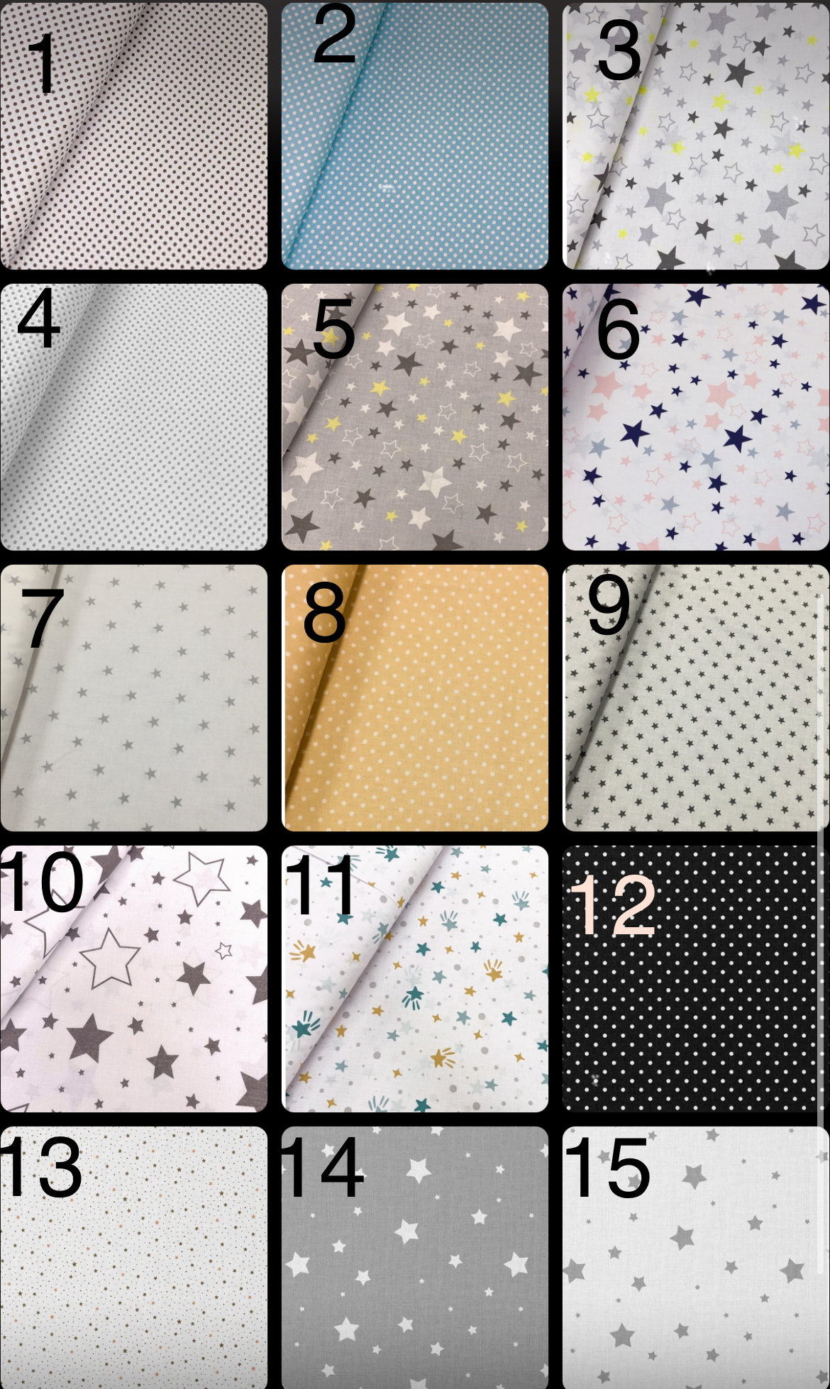 Apsaugėlės lovytei pagal išsirinktas spalvas - Image 2