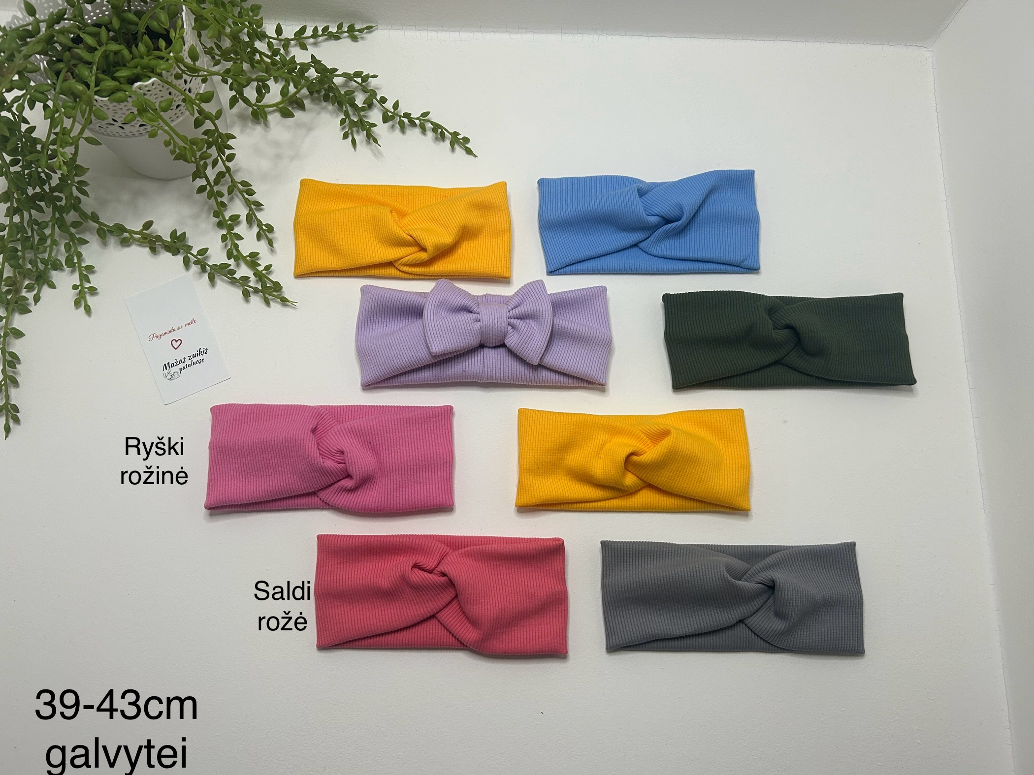Galvajuostė iš pasirinktos spalvos - Image 2