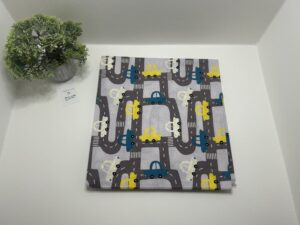 Flaneliniai vystyklai “smalvotos mašinėlės”