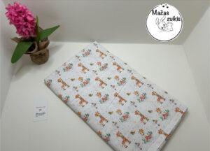 Flaneliniai vystyklai “ŽIRAFIUKAI”