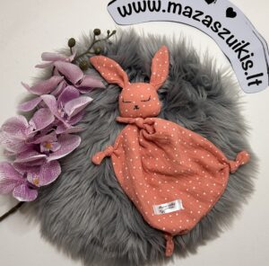 Migdukas zuikiukas “persiko su taškeliais”