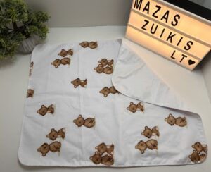 Neperšlampamas paklotas “meškučiai”