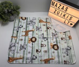 Neperšlampamas paklotas “žvėreliai”