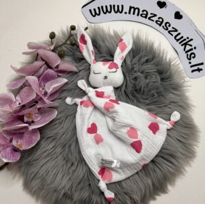 Migdukas zuikiukas “širdelė”