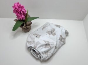 Paklodė su guma “meškučiai” 120x60cm