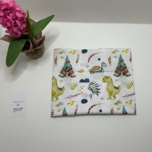 Paklodė su guma vežimui 80x40cm “DINOZAURAI”