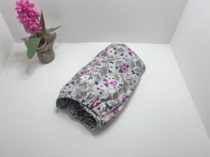 Paklodė su guma “lapė tarp gėlių” 120x60cm