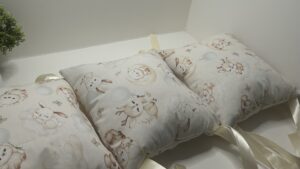 Lovytės apsaugėlė “pagalvėlės” siuvamos pagal išsirinktas spalvas