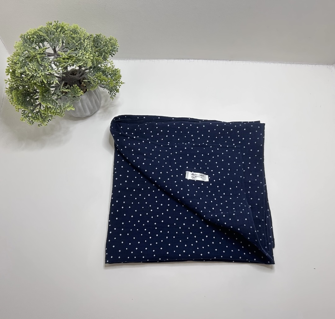 Muslino pledukas 72x92cm “mėlynas dangus”