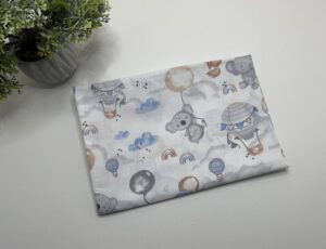Pagalvės užvalkalas 60x40cm “koala oro balione”