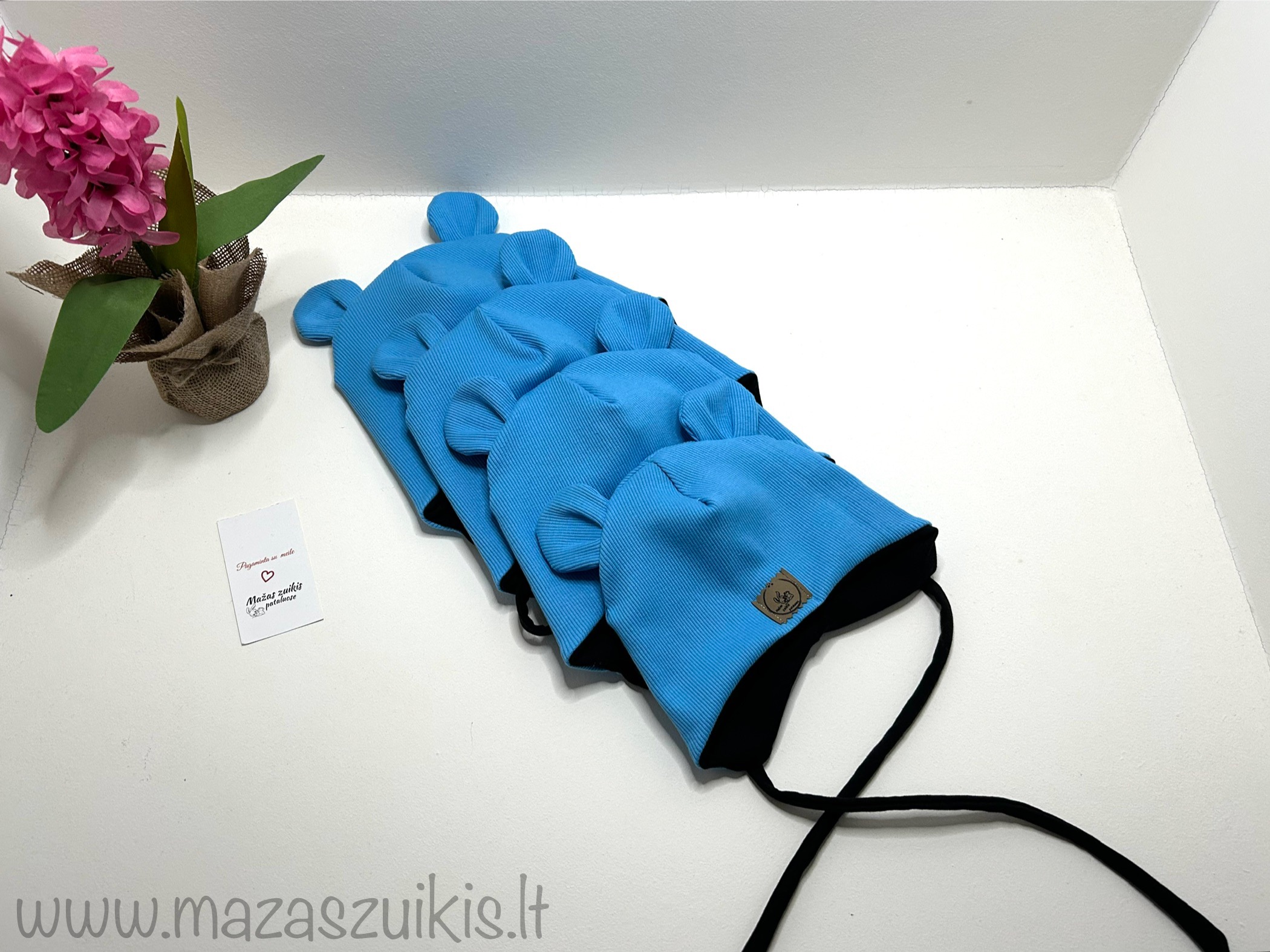 Kepurė pavasariui/rudeniui “Bonnie blue”