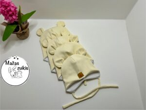 Kepurė pavasariui/rudeniui “Vanilla cream”