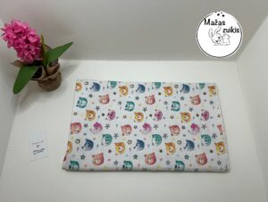 Flaneliniai vystyklai “spalvoti gyvūnėliai”