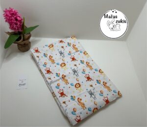 Flaneliniai vystyklai “ŽIRAFA IR DRAUGAI”