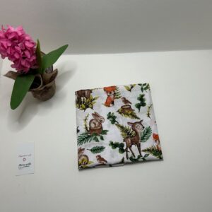Paklodė su guma vežimui 80x40cm “Gyvūnai miške”