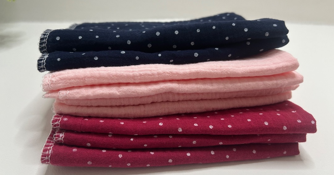 Muslino merliukai 37x37cm - Image 2