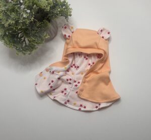 Šalmukas 44-46cm “Peach”