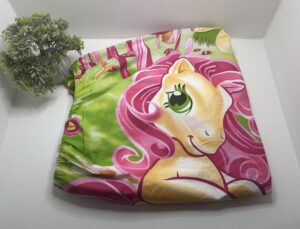 Paklodė su guma 180x80cm vienaragis