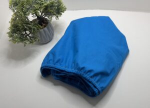Paklodė su guma 120x60cm “mėlyna”