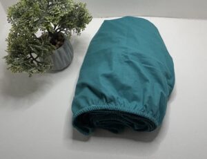 Paklodė su guma 120x60cm “smaragdinė”