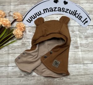 Šalmukas 42-44cm “kapučino”